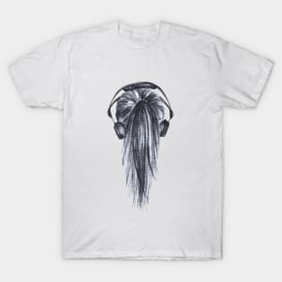 Hair and music T-Shirt